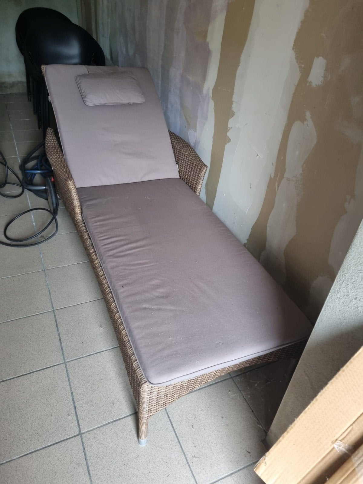 ligbed met kussen, Tuin en Terras, Ophalen
