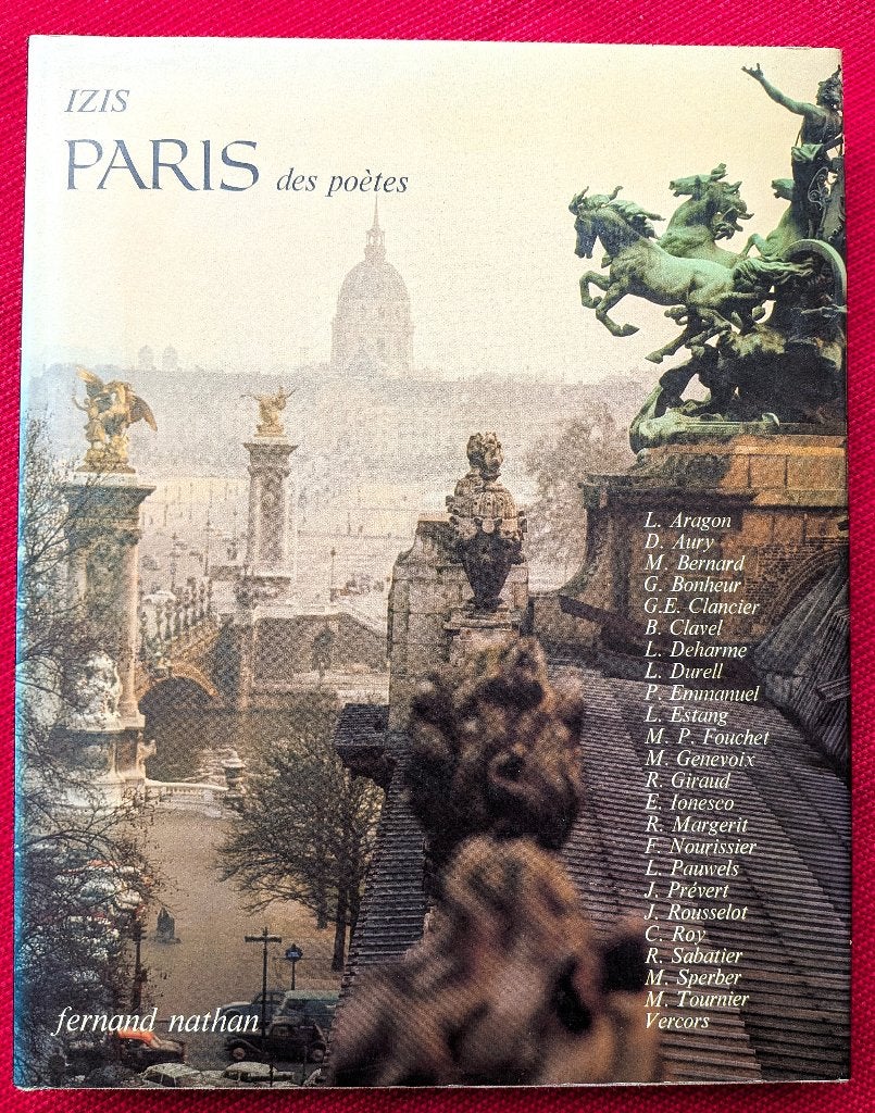 Livre de photographie Izis Bidermanas - Paris des poètes , Enlèvement ou Envoi, Utilisé