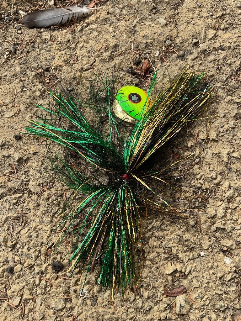 Cuillère de pêche, Ophalen, Gebruikt, Haak