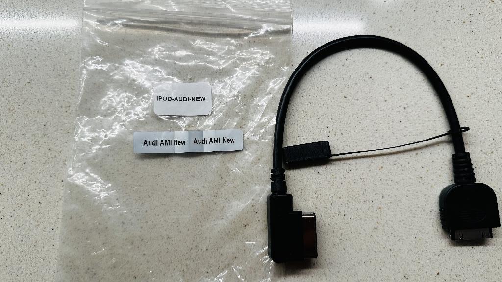 Audi AMI MDI MMI to iPod iPhone iPad Cable, Auto-onderdelen, Ophalen of Verzenden, Nieuw, Audi