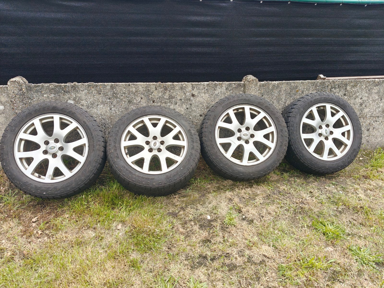 Landrover /range rover sport velgen 19", Gebruikt, 255 mm, Velg(en), All Season