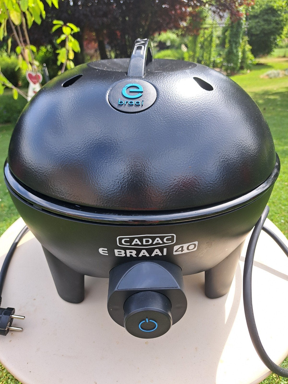 Barbecue CADAC électrique, Ophalen