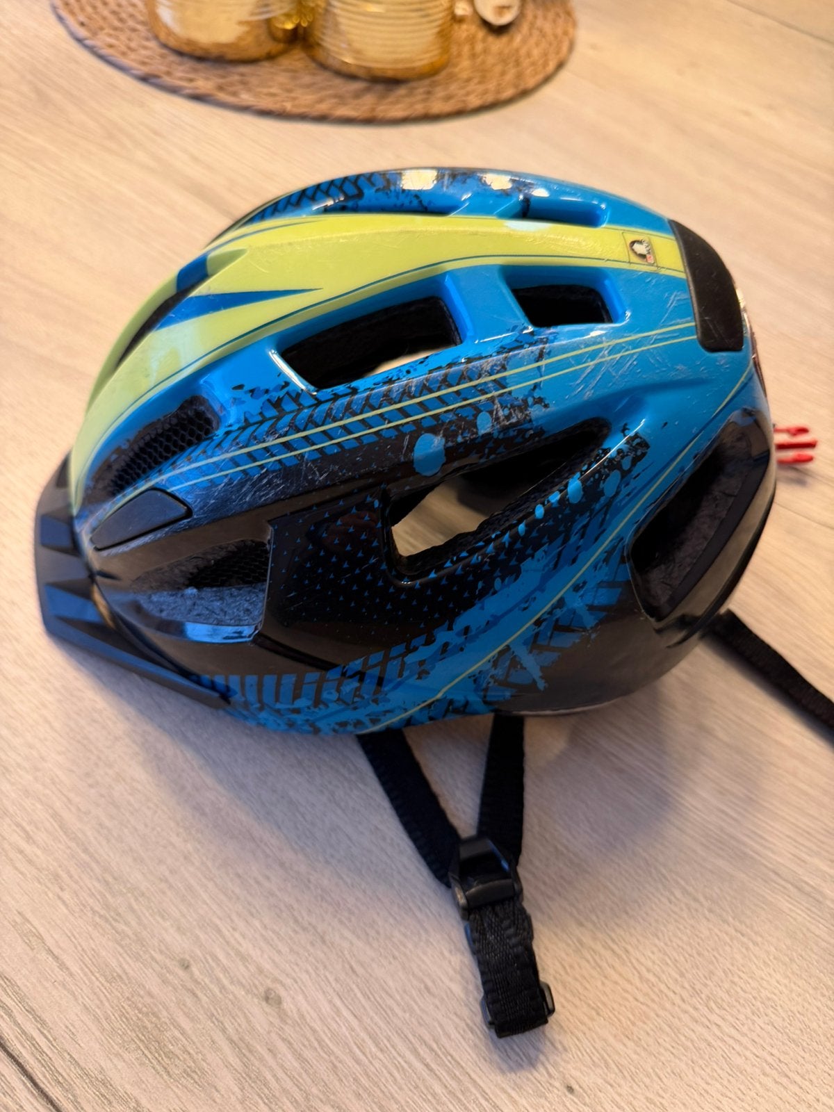 Fiets helm, Ophalen, Gebruikt