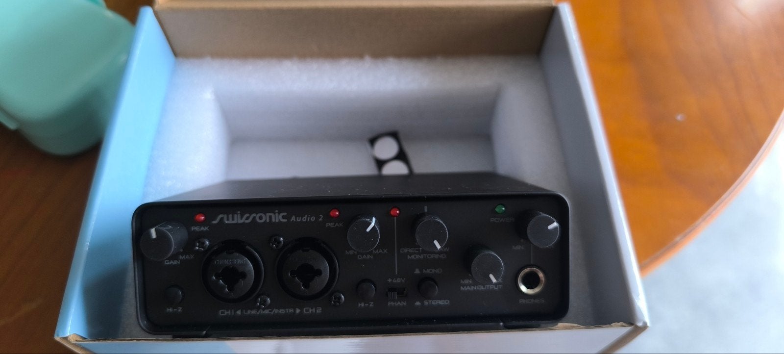 Swissonic audio 2 usb audio interface., Computers en Software, Geluidskaarten, Ophalen
