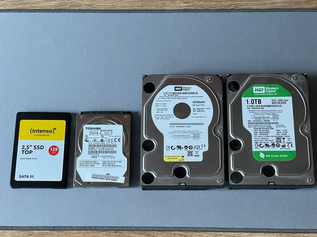 Harde schijven, Computers en Software, Harde schijven, Ophalen, Intern, Gebruikt, WD (Western Digital)