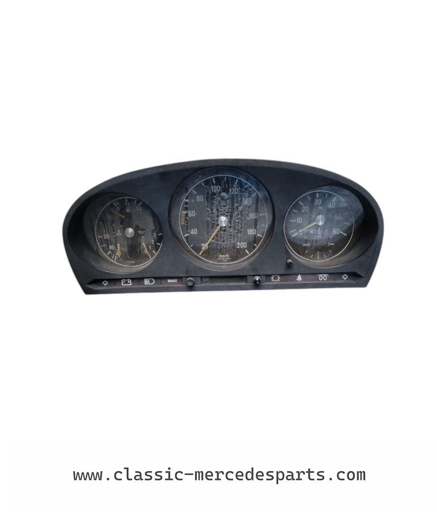 Tellerhuis / combi instrument Mercedes  w116  300SD turbodie, Gebruikt, -, -, Ophalen of Verzenden