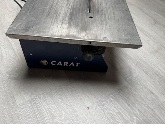 Tegelzaagmachine op water Carat, Doe-het-zelf en Bouw, Ophalen, Minder dan 30 mm, Gebruikt, Overige typen