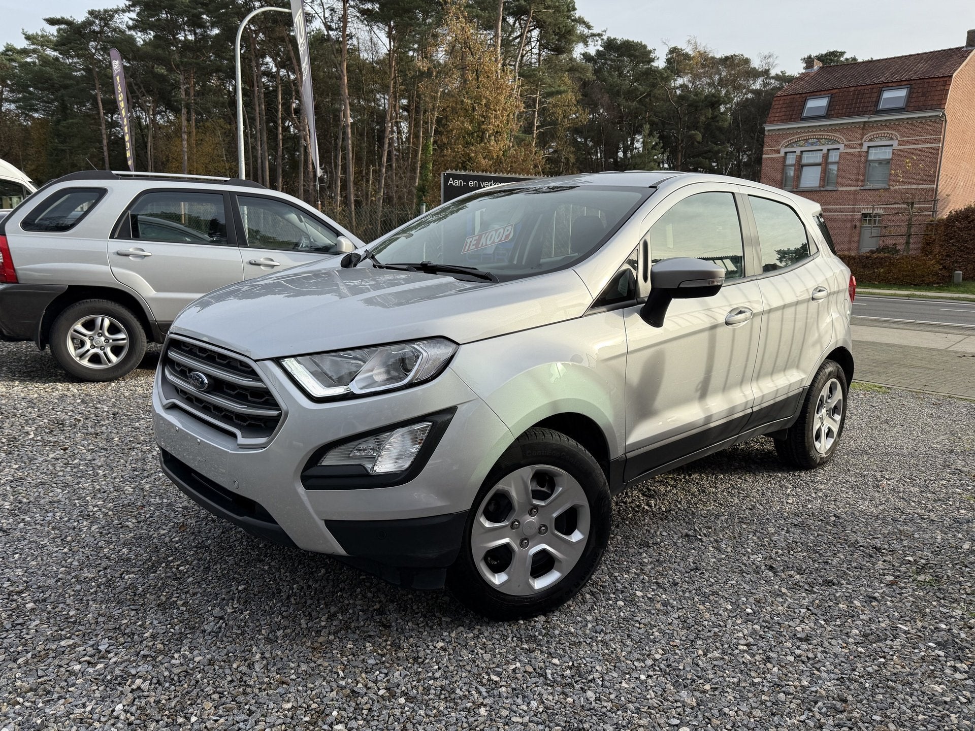 Ford Ecosport ECO boost 1.0B EURO6d '19 + 12M GARANTIE, Auto's, Voorwielaandrijving, Dealer onderhouden, Stof, Gebruikt
