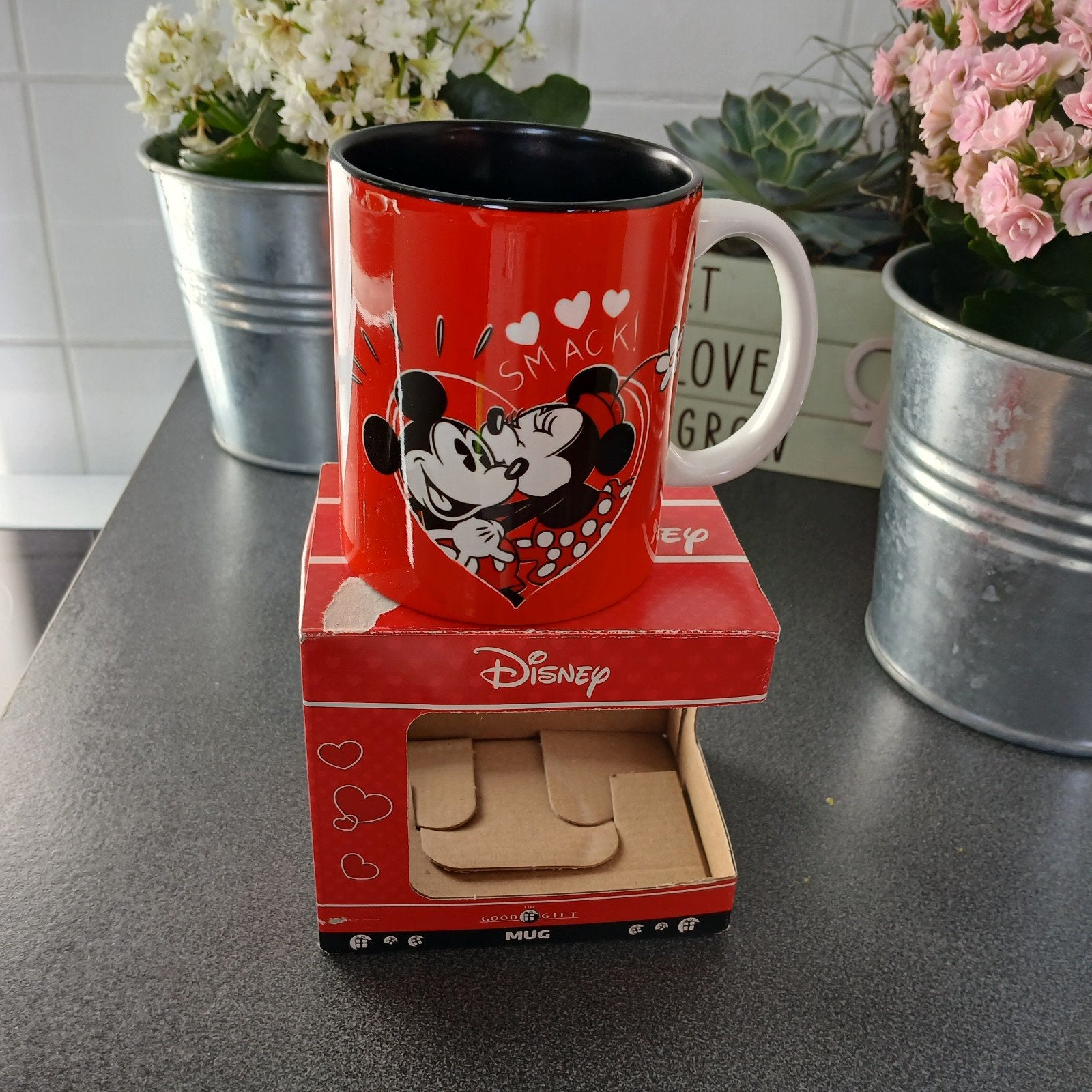 Mug Disney Mickey et Minnie Mouse, Collections, Enlèvement ou Envoi