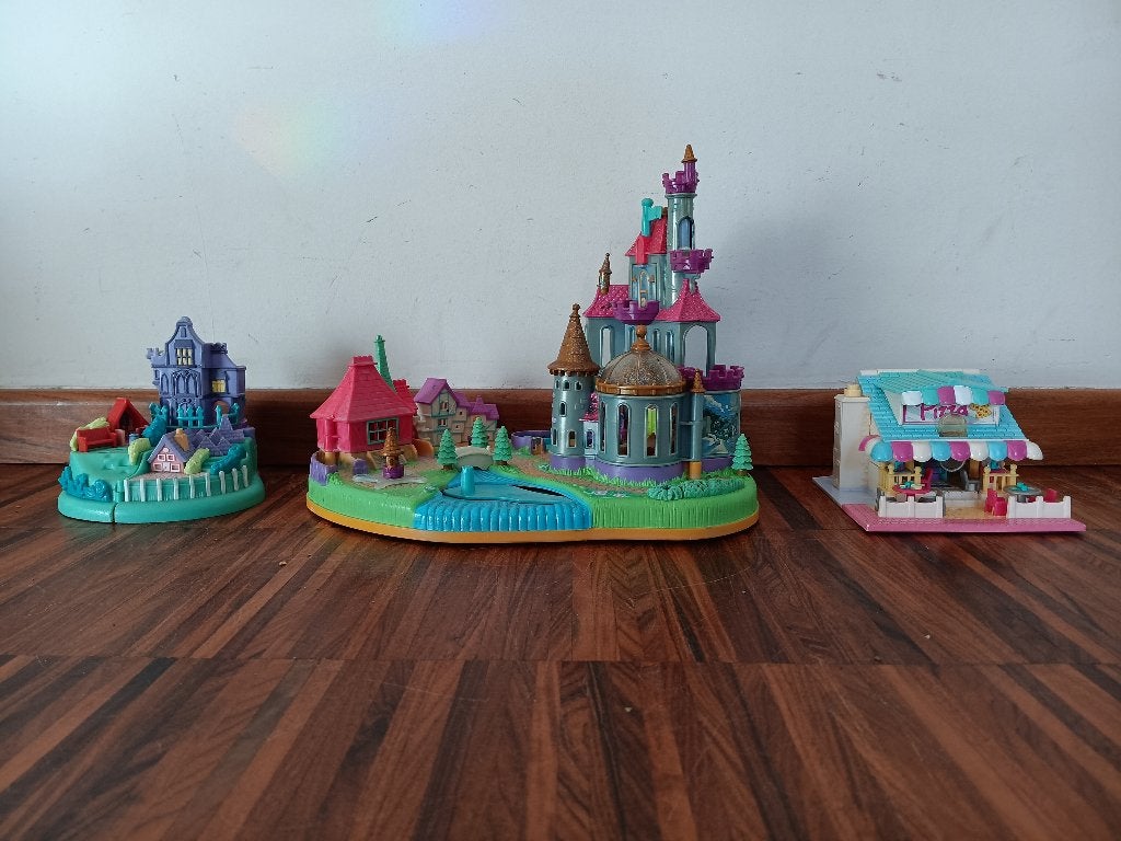 Blue Bird Polly Pocket Disney 1993-1996-1997, Verzamelen, Ophalen of Verzenden, Gebruikt