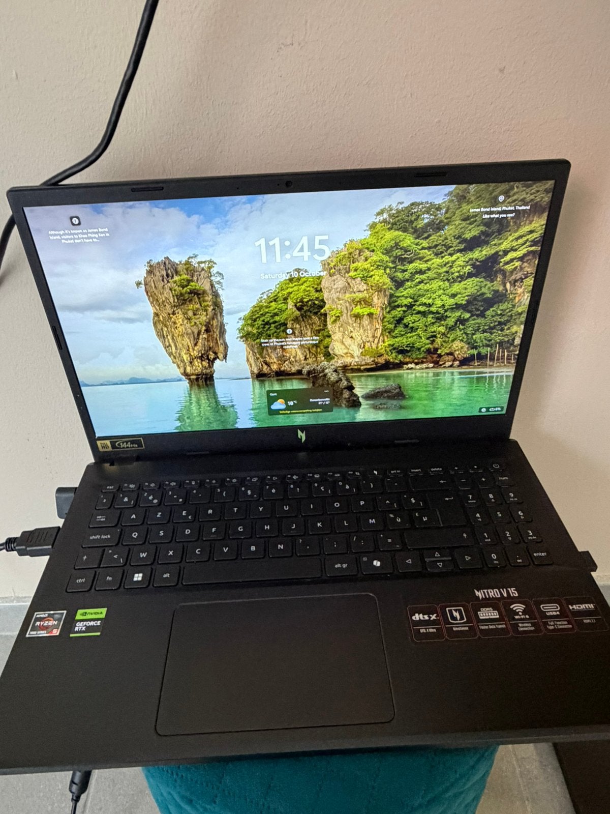 Acer Nitro V 15 – Gaming Laptop, Informatique & Logiciels, Comme neuf, Enlèvement, Gaming, SSD