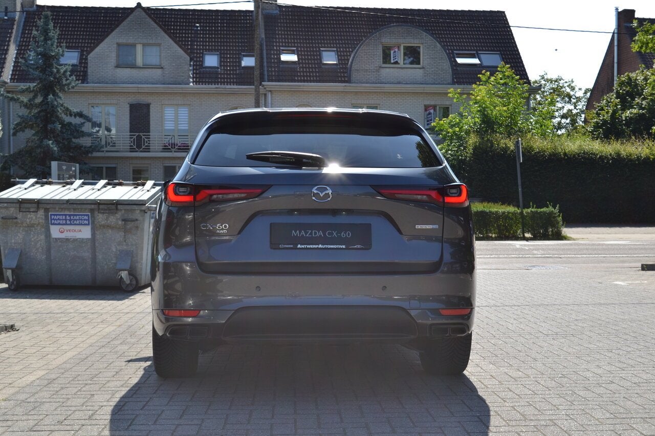 CX-60 Homura Full Option - Garantie tot 06/2030, Autos, Mazda, 0 kg, Argent ou Gris, Euro 6, 0 kg