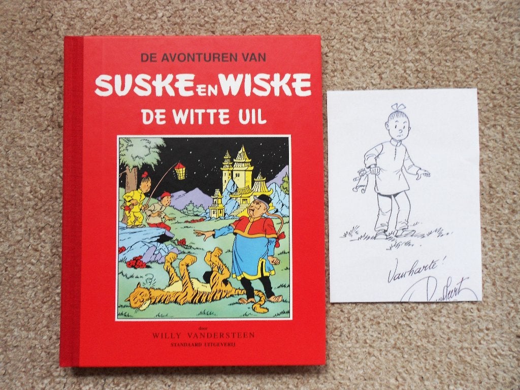 Suske en Wiske 9 - De Witte Uil - Klassiek + tek Paul Geerts, Neuf, Enlèvement ou Envoi, Willy Vandersteen, Une BD