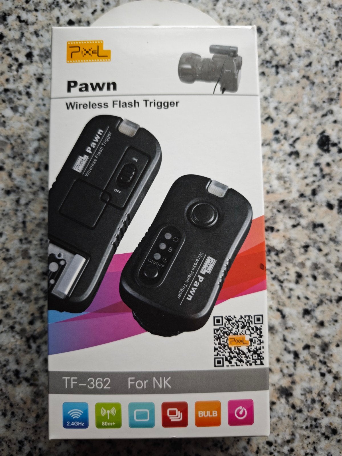 Wireless flash trigger voor NIKON., TV, Hi-fi & Vidéo, Enlèvement, Nikon