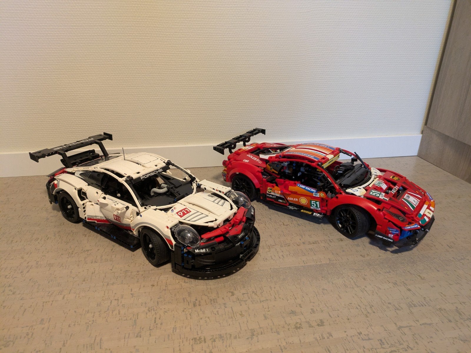 Lego Technic Porsche en Ferrari, Enlèvement, Lego, Technic