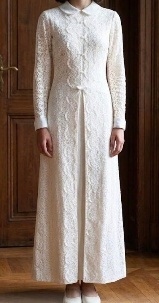 Robe de communion vintage, Enlèvement ou Envoi, Utilisé, Fille