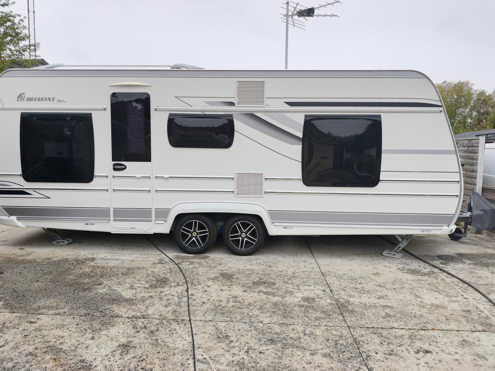 fendt diamants black, Caravanes & Camping, Particulier, Douche, Fendt