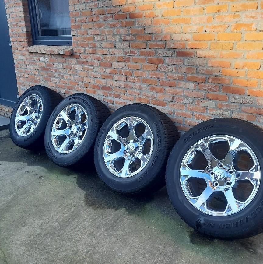 Velgen / winterbanden 275/60R20 COOPER - Dodge Ram 5x139,7, Ophalen, Gebruikt, Velg(en), 275 mm