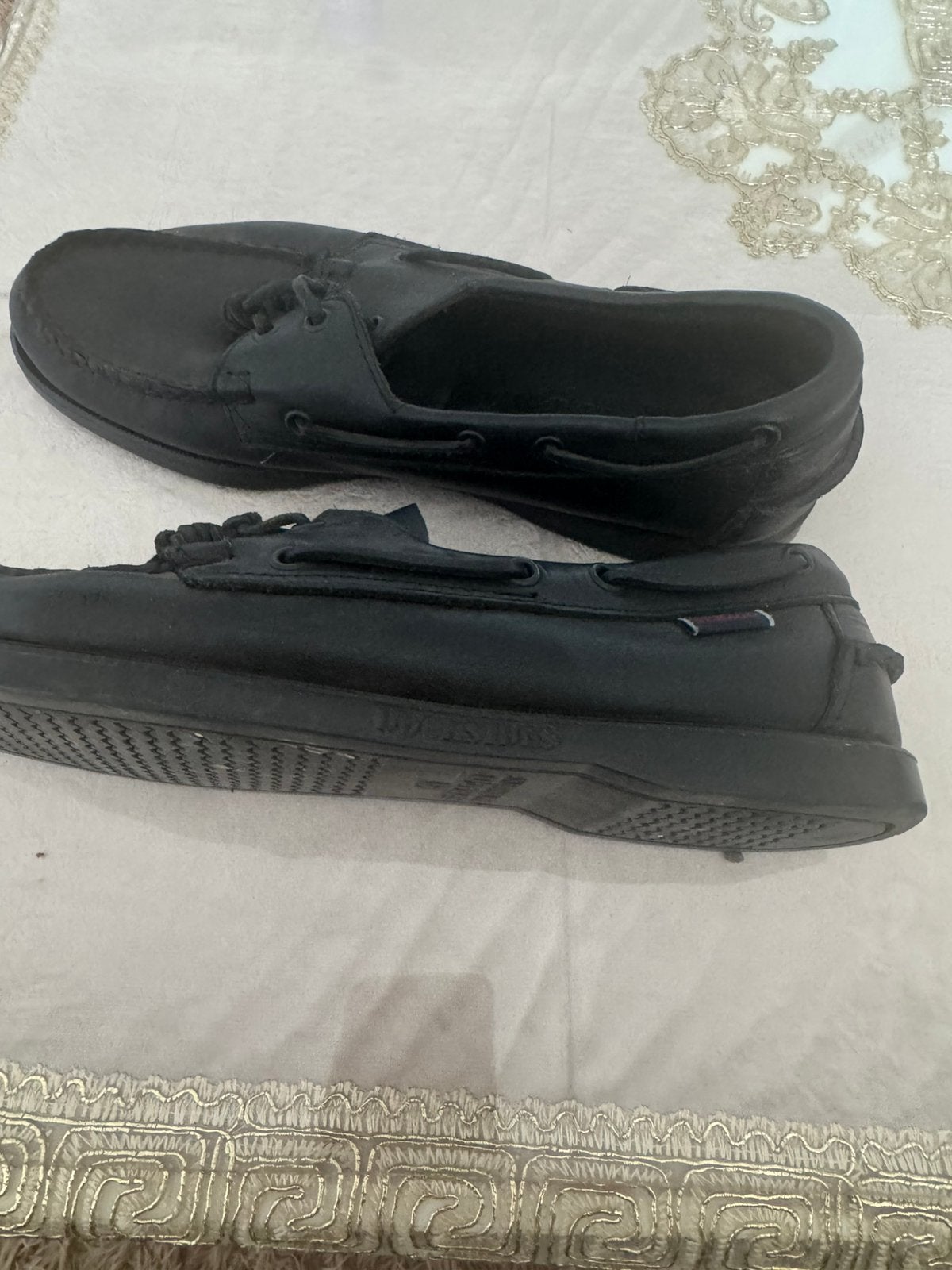 Sebago doksides zwart maat 43,5, Kleding | Heren, Schoenen, Ophalen of Verzenden, Zo goed als nieuw, Zwart