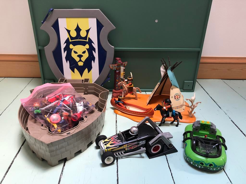 Lot Playmobil: Ridders, Western & Stoere Voertuigen!, Enfants & Bébés, Jouets | Playmobil, Comme neuf, Enlèvement