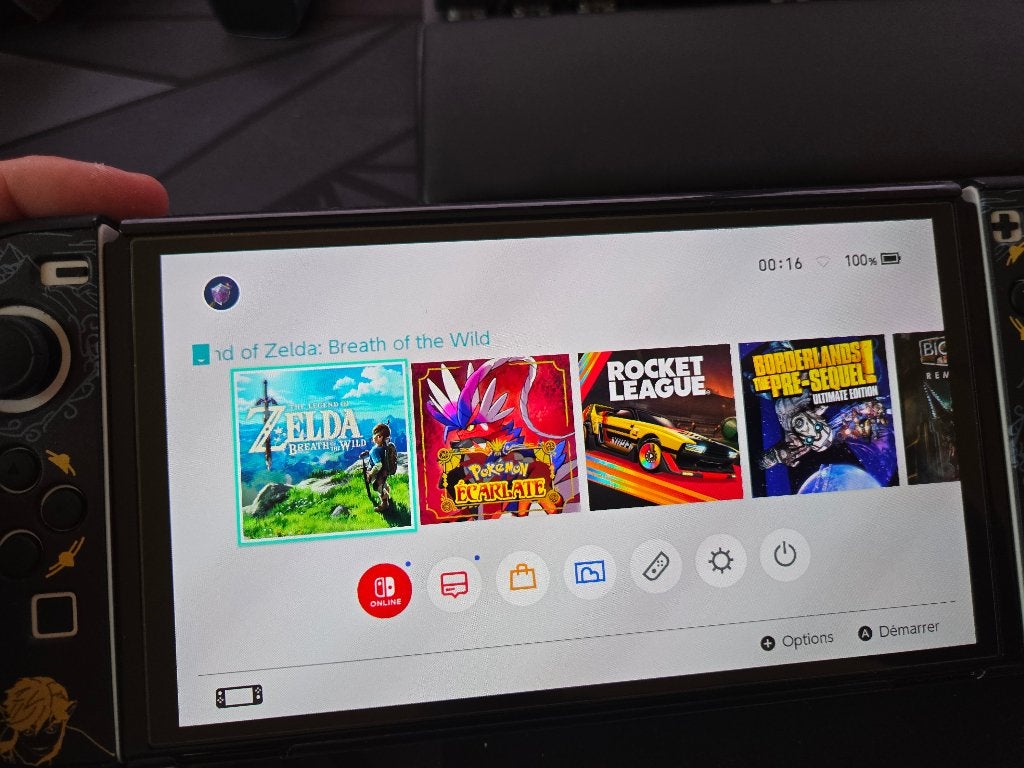 nintendo switch oled, Enlèvement, Comme neuf, Avec 1 manette, Switch OLED