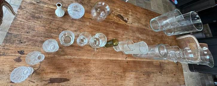Vases, grands et petits ou pour bocal à poissons., Enlèvement, Comme neuf