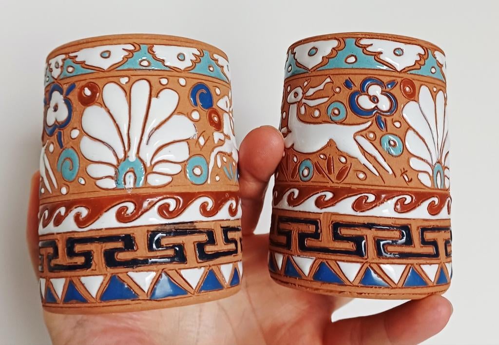 Pots de fleurs en terre cuite Grèce, Enlèvement ou Envoi