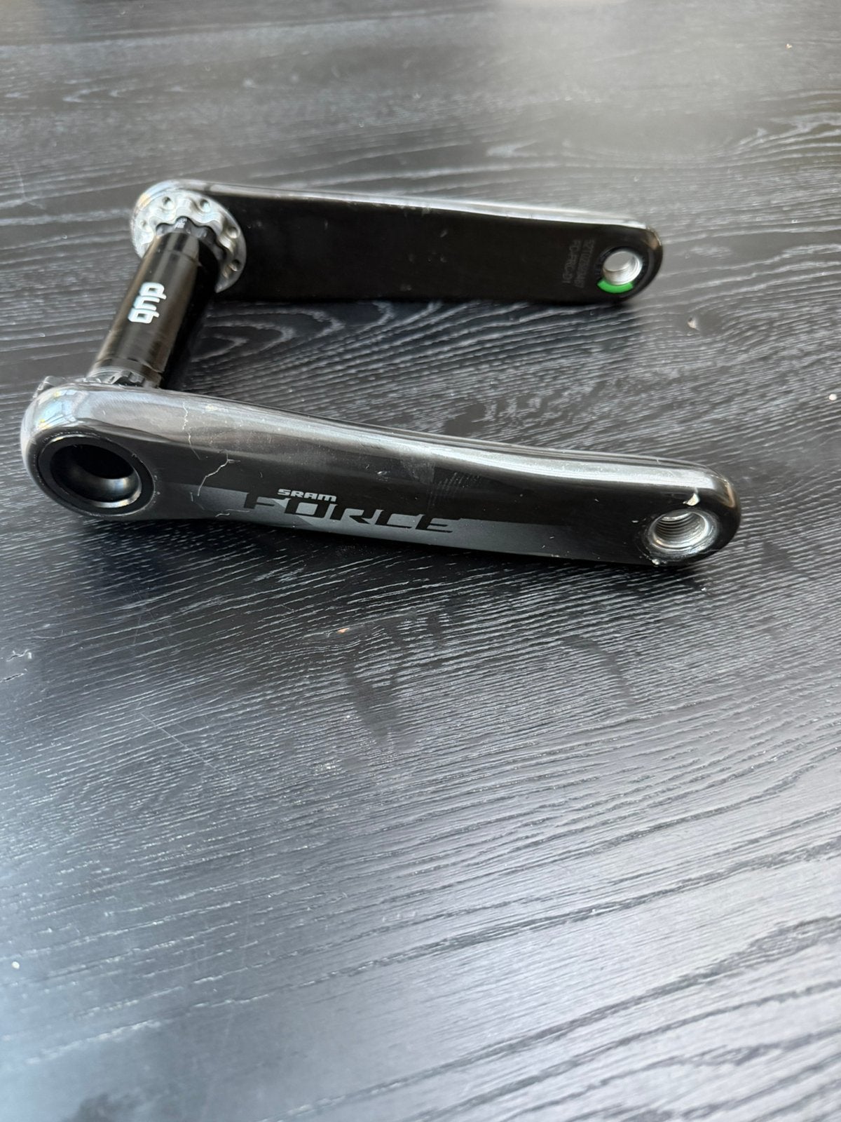 Pédalier SRAM Force – carbone – à réparer / pour pièces, Pédalier ou Pédales, Enlèvement ou Envoi, Utilisé, Ligfiets