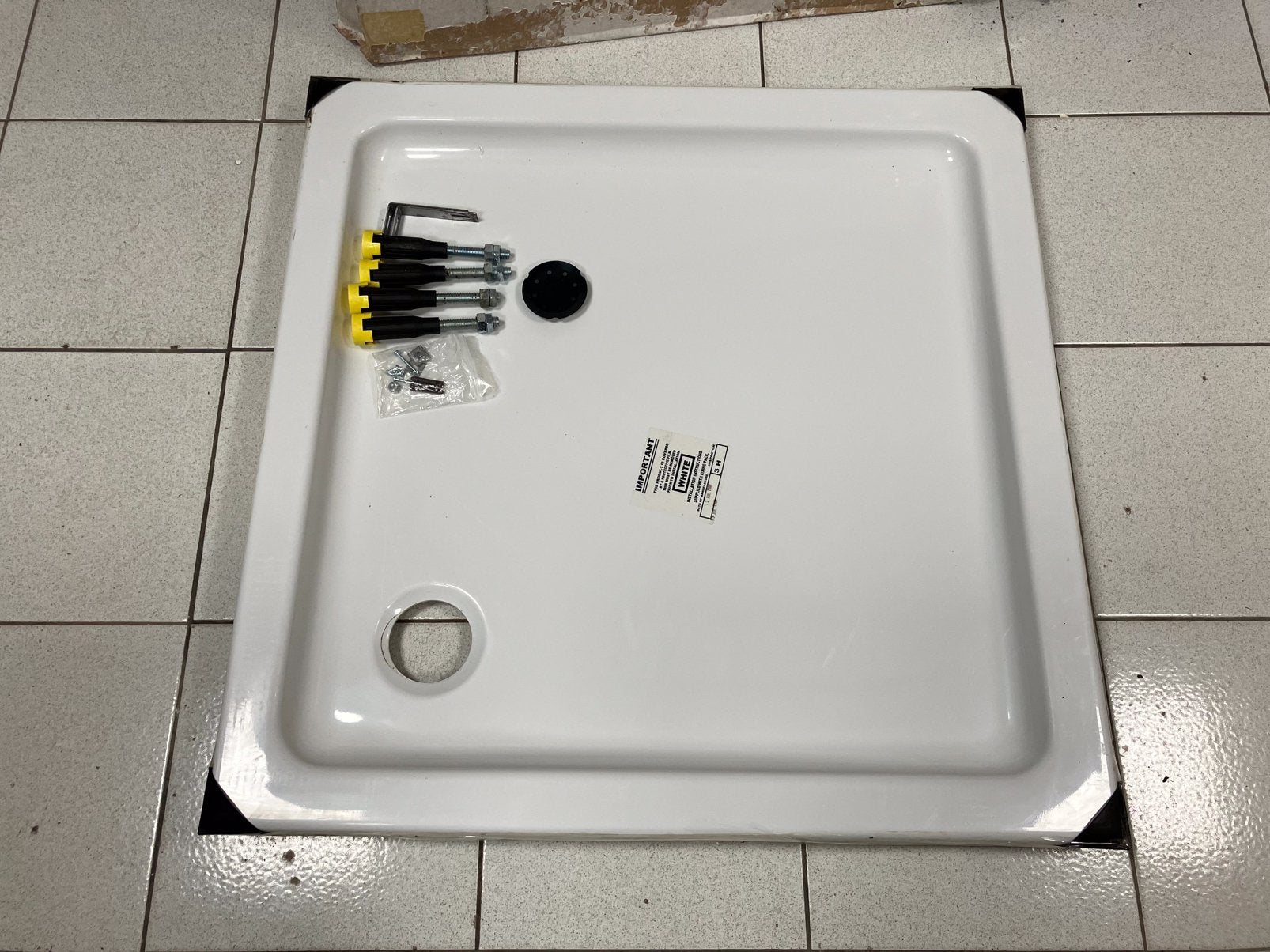 receveur de douche Van Marcke, Bricolage & Construction, Sanitaire, Enlèvement, Neuf, Douche