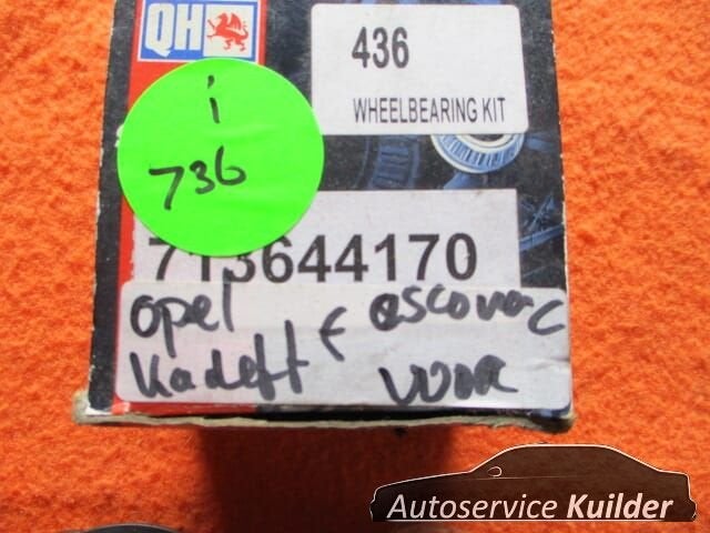 1X wiellager Opel Ascona C Vectra A Astra F Kadett e QH, Neuf, -, Opel, -