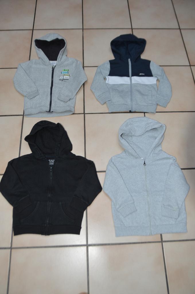 Sweats gilets à capuche garçon T98 ou 2/3A à 3€ pièce TBons!, Enfants & Bébés, Vêtements enfant | Taille 98, Garçon, Enlèvement ou Envoi