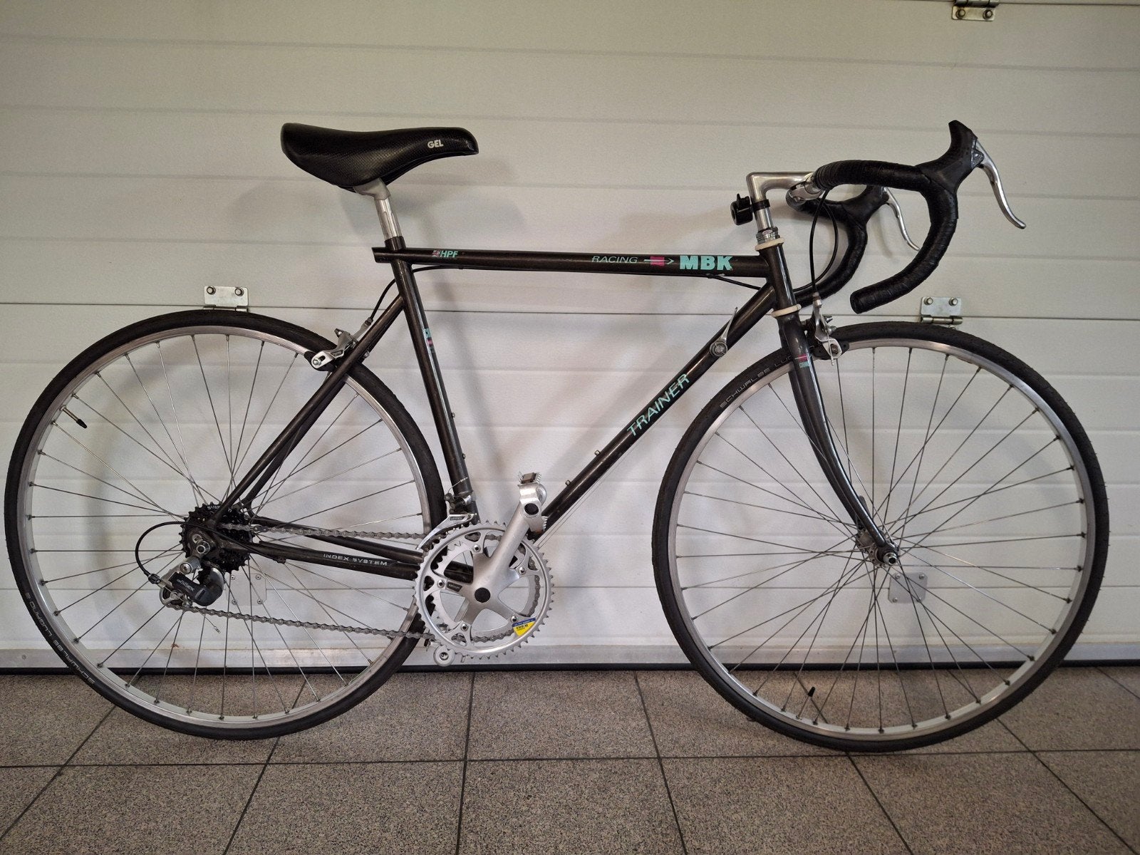 Koersfiets MBK-volledig in orde gezet., Autres marques, 10 à 15 vitesses, Frein sur jante, Acier