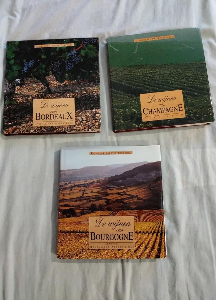 Wijnboeken, Boeken, Ophalen