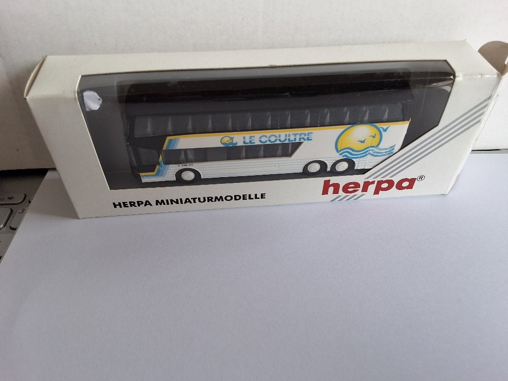 autobus herpa HO 1:87, Hobby & Loisirs créatifs, Enlèvement ou Envoi, Comme neuf, Bus ou Camion, Herpa