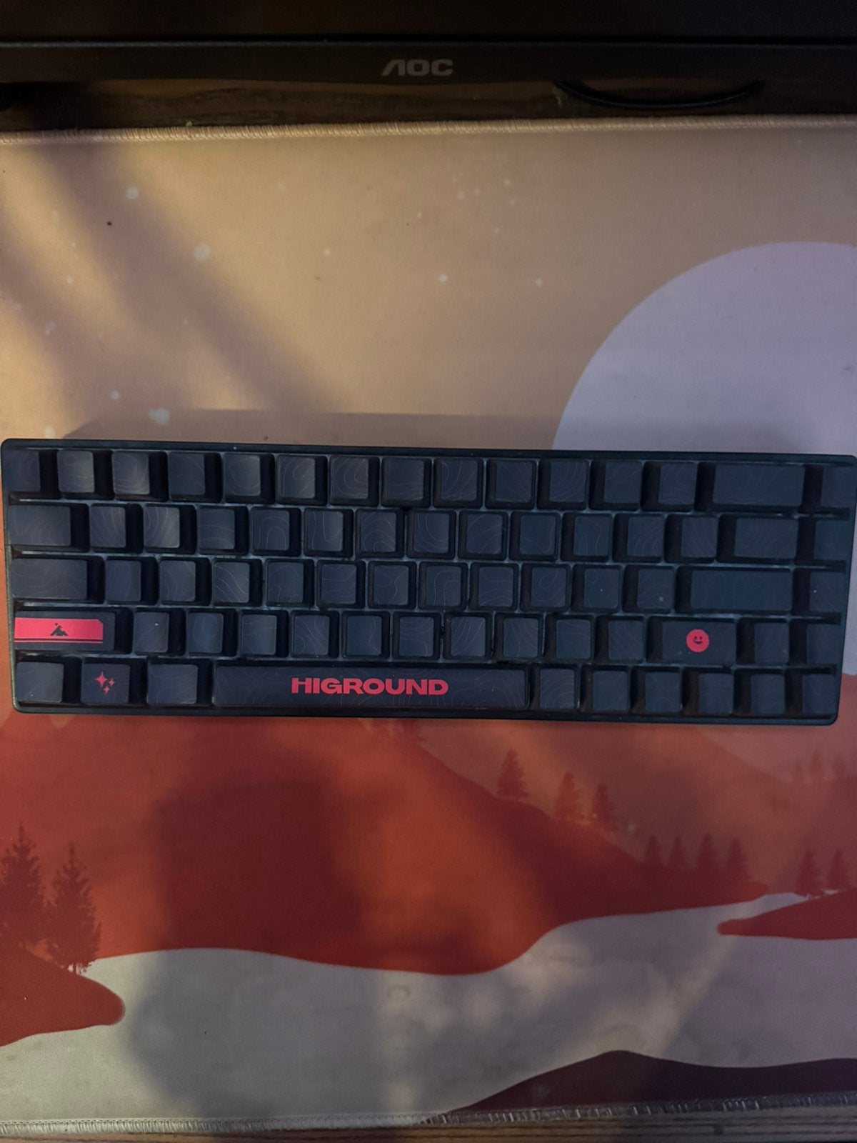 Highground keyboard, Computers en Software, Toetsenborden, Ophalen of Verzenden, Qwerty, Zo goed als nieuw