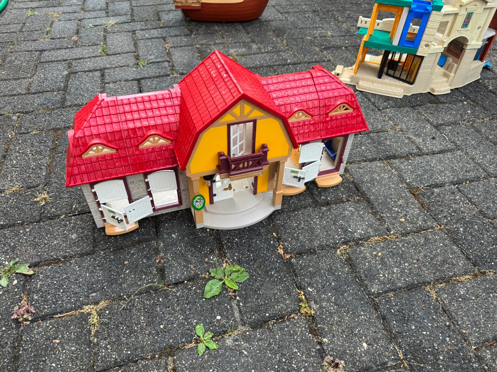 Playmobil manege, Kinderen en Baby's, Ophalen, Gebruikt, Complete set, Gebouw