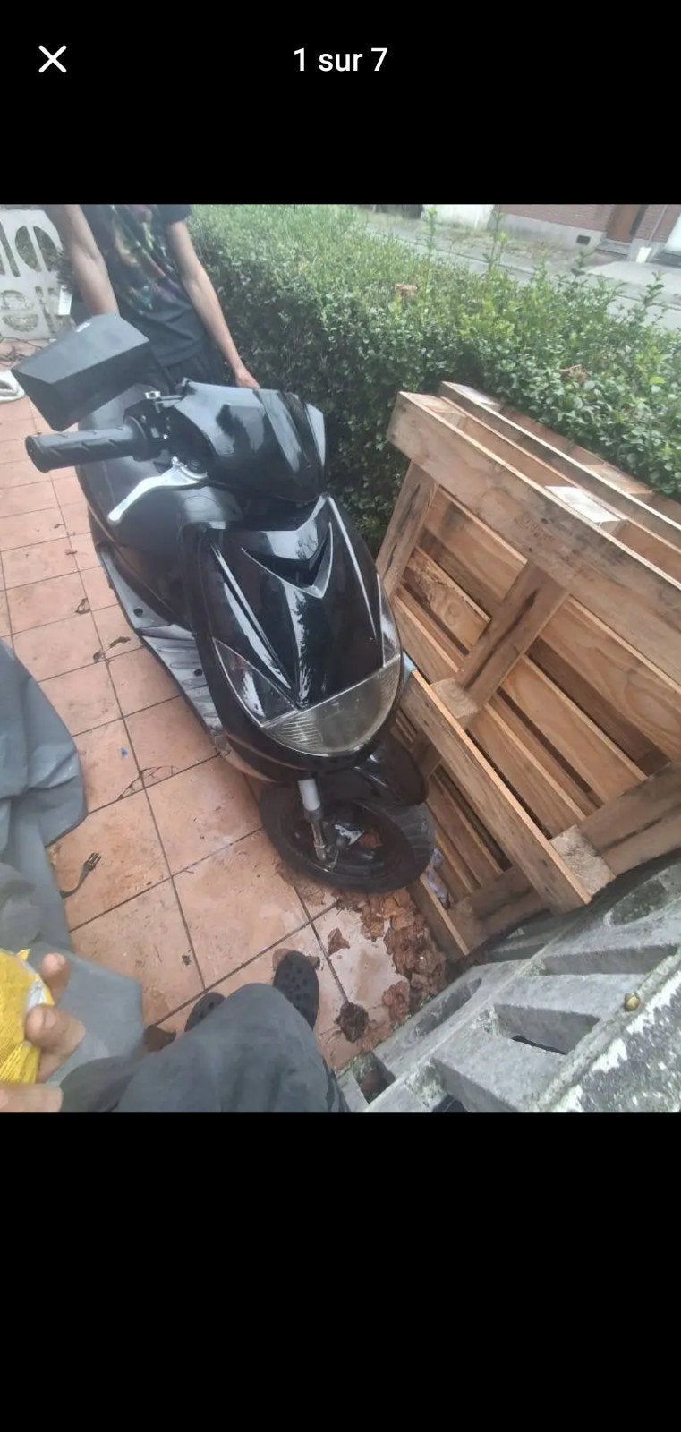 vend peugeot vivacity 1 classe A , clé et papier ., Fietsen en Brommers, Ophalen, Zo goed als nieuw, Benzine, Peugeot