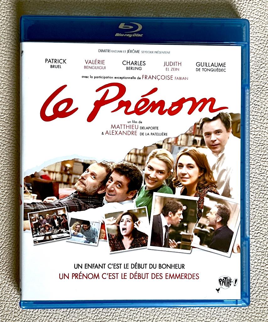 LE PRÉNOM /// BLURAY (Le Film) + DVD (La Pièce de Théâtre), Enlèvement ou Envoi, Comme neuf, Classiques