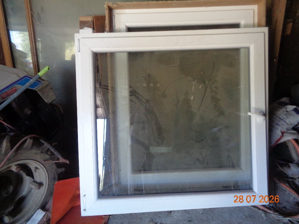 fenêtre PVC blanc schuco, Bricolage & Construction, Vitres, Châssis & Fenêtres, Double vitrage, 120 à 160 cm, Fenêtre de façade ou Vitre