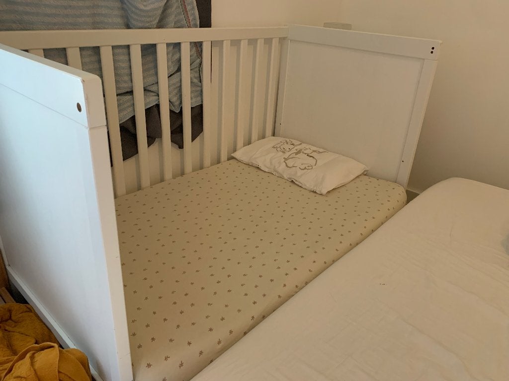 Ledikant IKEA sundvik babybed, Enlèvement, Utilisé, Lit