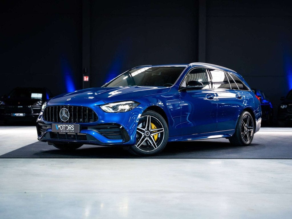 Mercedes-Benz C-Klasse 300 PHEV - AMG Line - Night Pack - Ap, Auto's, Mercedes-Benz, Bedrijf, Te koop, C-Klasse, Adaptieve lichten
