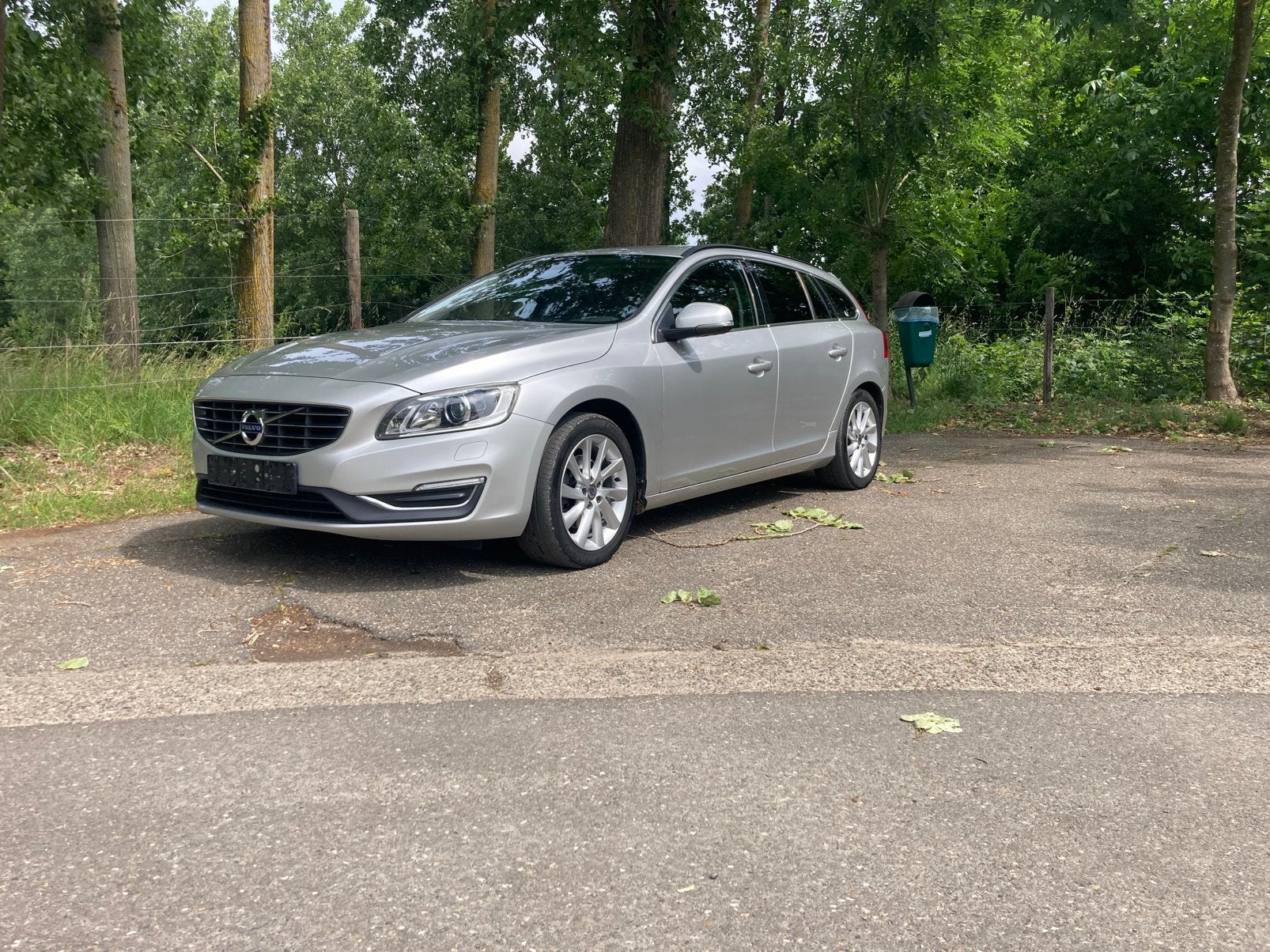 Volvo V60 Bi-Fuel CNG te koop, Auto's, Automaat, 149 g/km, Leder en Stof, V60