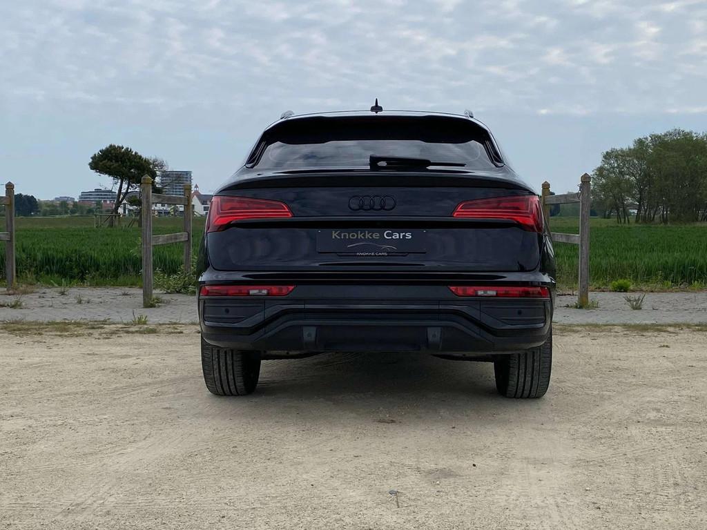 Audi Q5 Sportback/Black Pack/Leder Sportzetels/Parkeerhulp m, Auto's, Audi, Automaat, Gebruikt, 4 cilinders, Q5