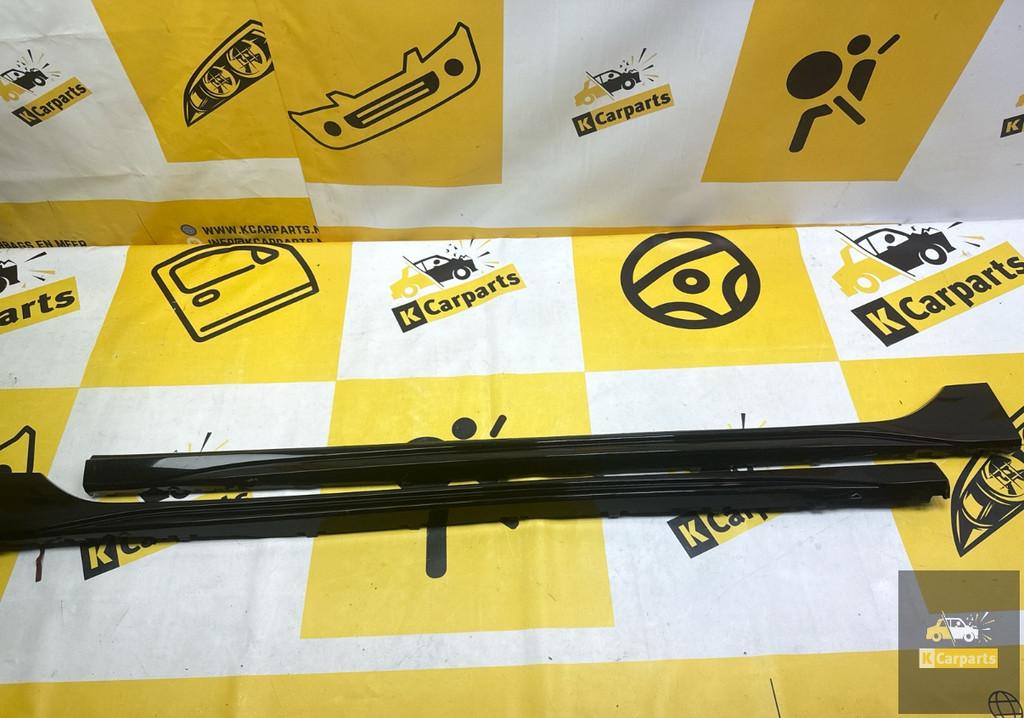 Dorpel VW Golf 8 VIII R R20 Sideskirts 5H0853860B/59B Links/, Auto-onderdelen, Carrosserie, Motorkap, Volkswagen, Gebruikt