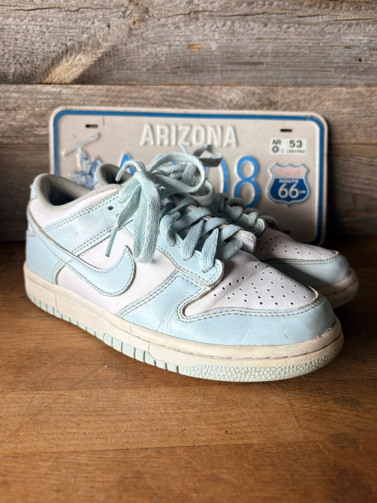 Nike Dunk Low Next Nature GS White Blue Tint, Enlèvement ou Envoi, Comme neuf