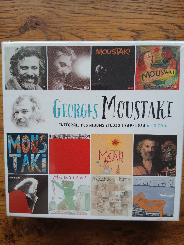 CD Georges Moustaki : Studio Albums 69/84(13cd box/sealed), CD & DVD, CD | Francophone, Enlèvement