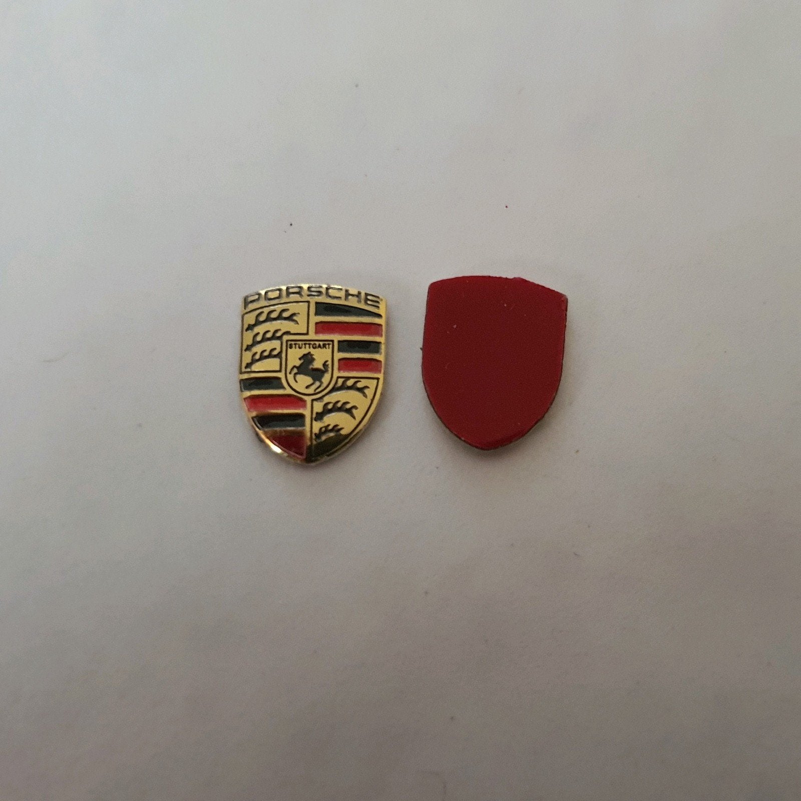 Logos clés Porsche 9 mm x 12 mm, Autos : Divers, Autocollants de voiture, Enlèvement ou Envoi