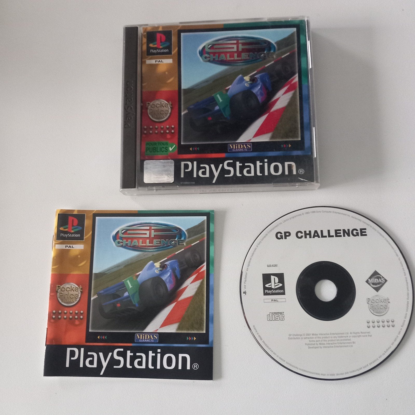 GP Challenge Playstation 1 pal, Ophalen of Verzenden