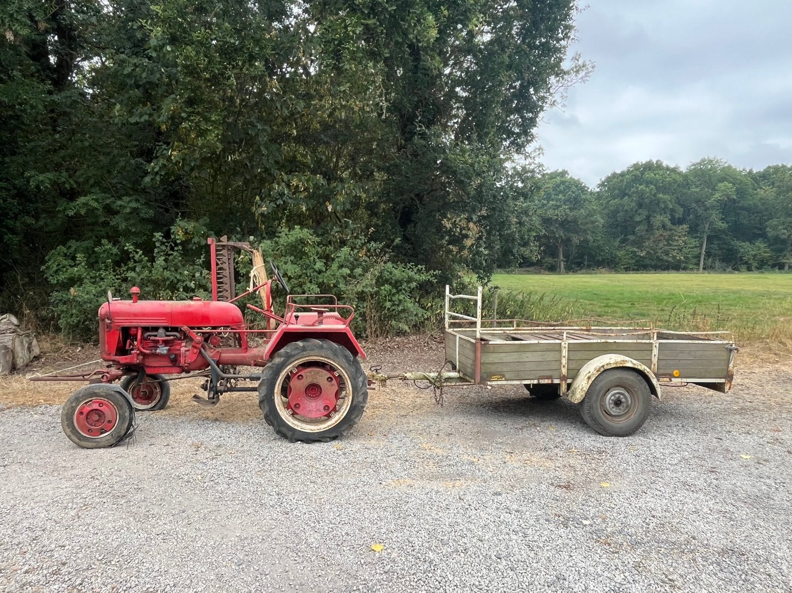 2x farmall cub + aanhangwagentje, Zakelijke goederen, Landbouw | Tractoren, Overige merken, Ophalen of Verzenden