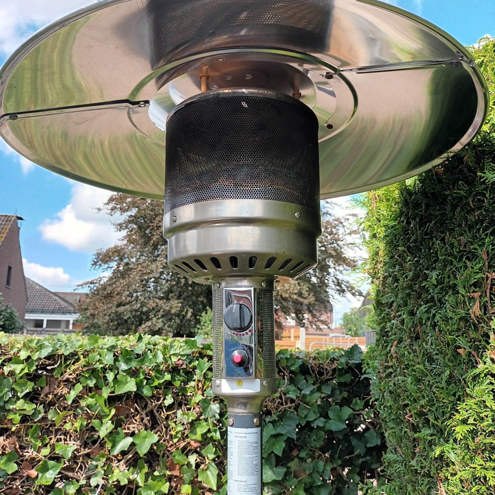 terrasverwarmer op gas, Enlèvement, Utilisé, Gaz